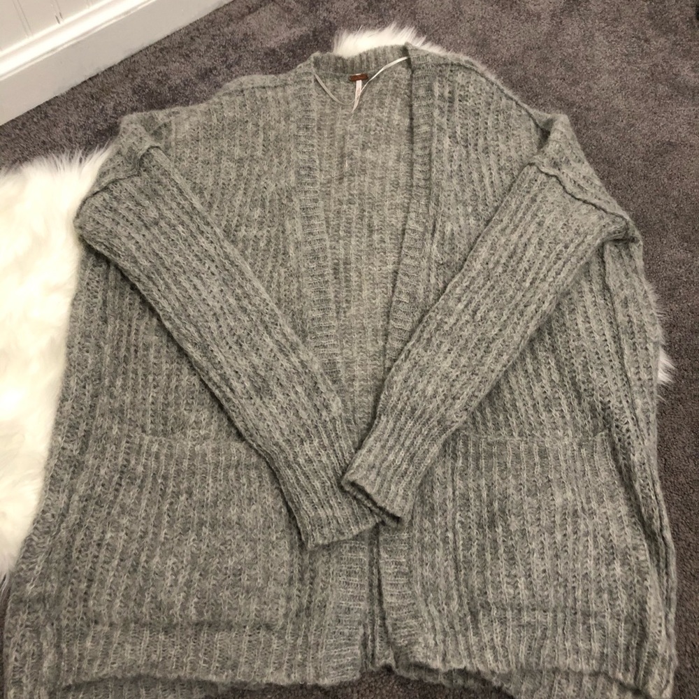 Free People oversized cardigan. Small